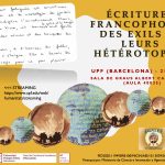 Écritures francophones des exils et leurs hétérotopies | Colloque – UPF