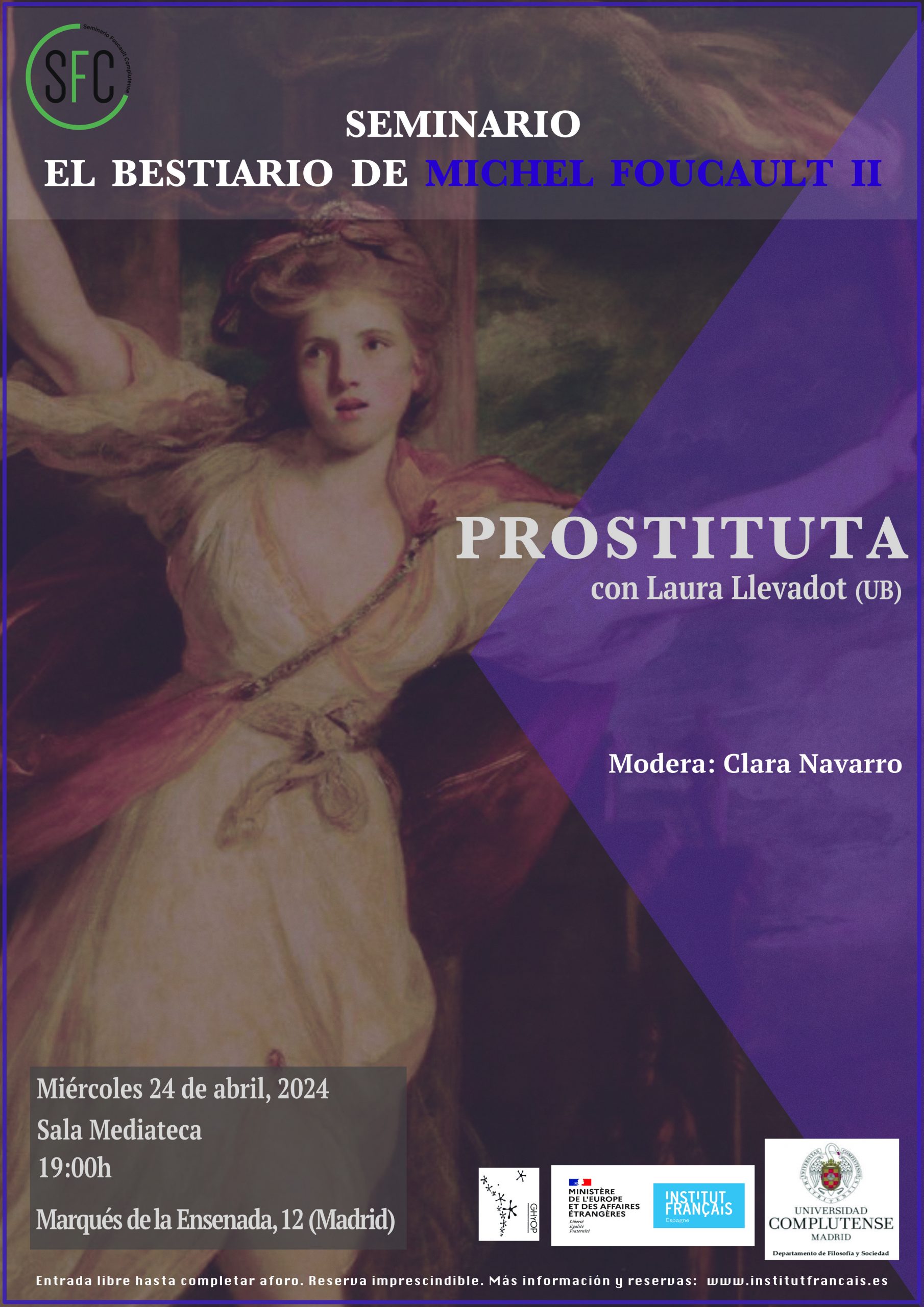 SEMINARIO | El bestiario de Michel Foucault II Sesión 7: «Prostituta»