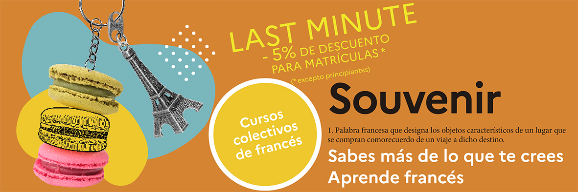 curso de francés en grupo con descuento 5 %